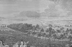 L'Avenue du Ch&acirc;teau en 1733